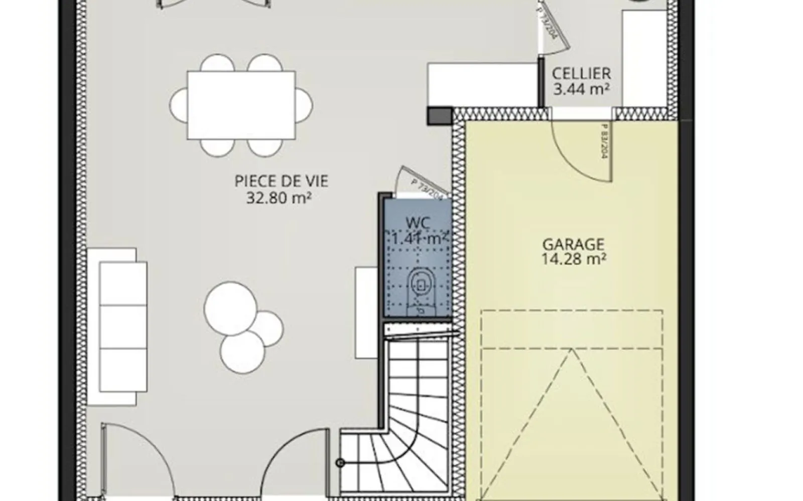 Projet de construction d'une maison 88 m² avec terrain à LE BARP (33) à Le Barp — photo 8
