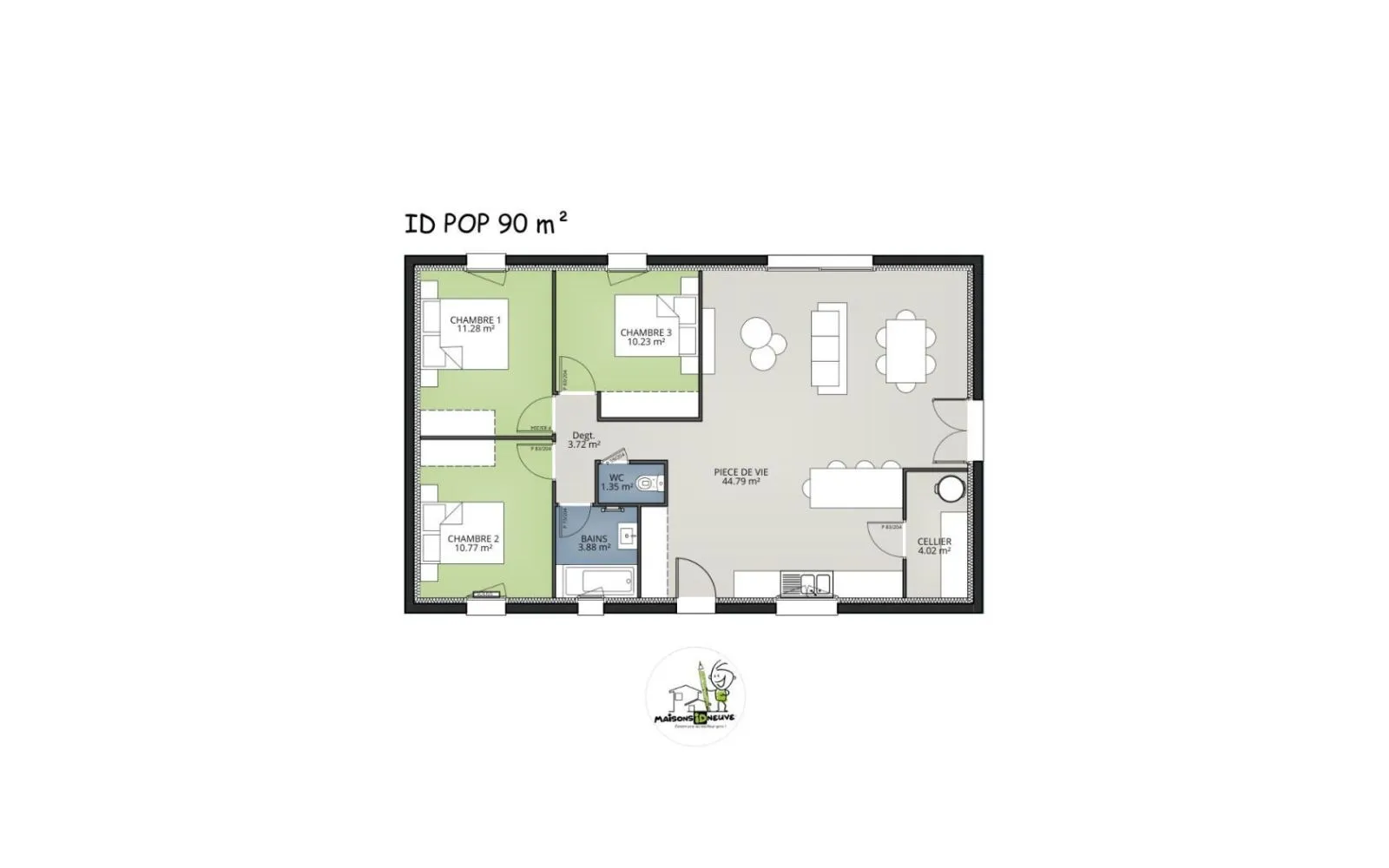 Projet de construction d'une maison 90 m² avec terrain à BRACH (33) à Brach — photo 15