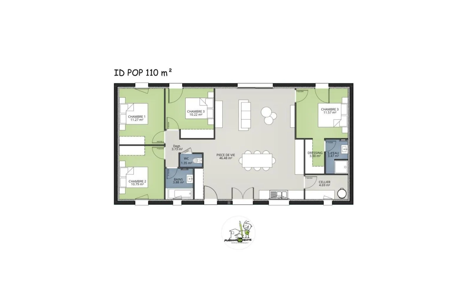 Projet de construction d'une maison 110 m² avec terrain à BRACH (33) à Brach — photo 15