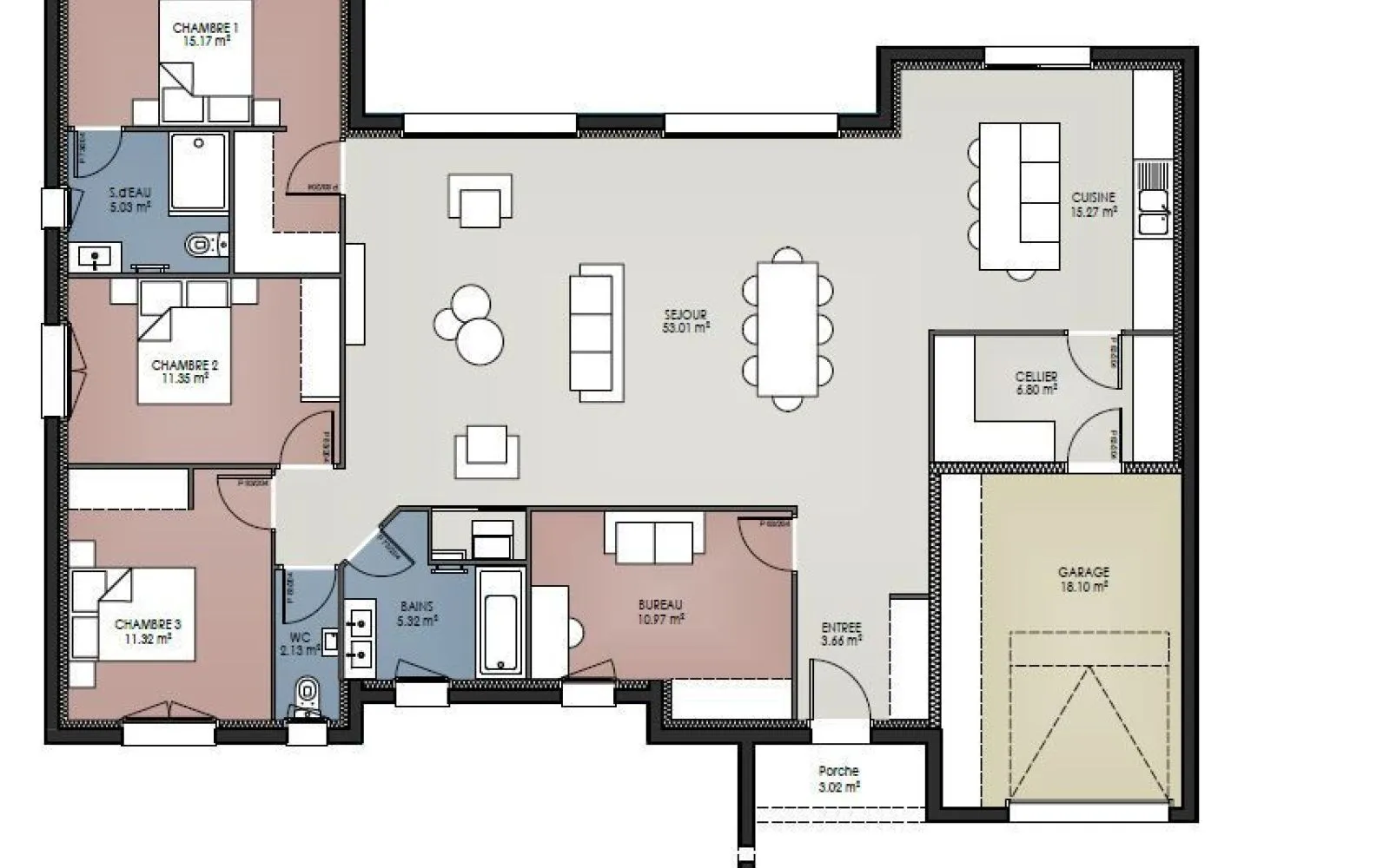 Magnifique maison 129.5 m² sur MARTIGNAS SUR JALLES à Martignas-sur-Jalle — photo 5