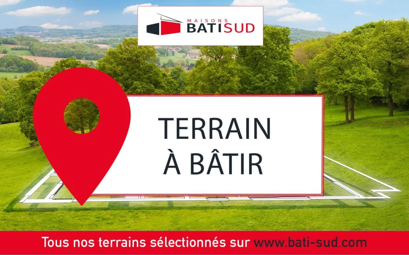 Terrain à bâtir de 870 m² à LA TESTE-DE-BUCH (33) à La Teste-de-Buch — photo 1