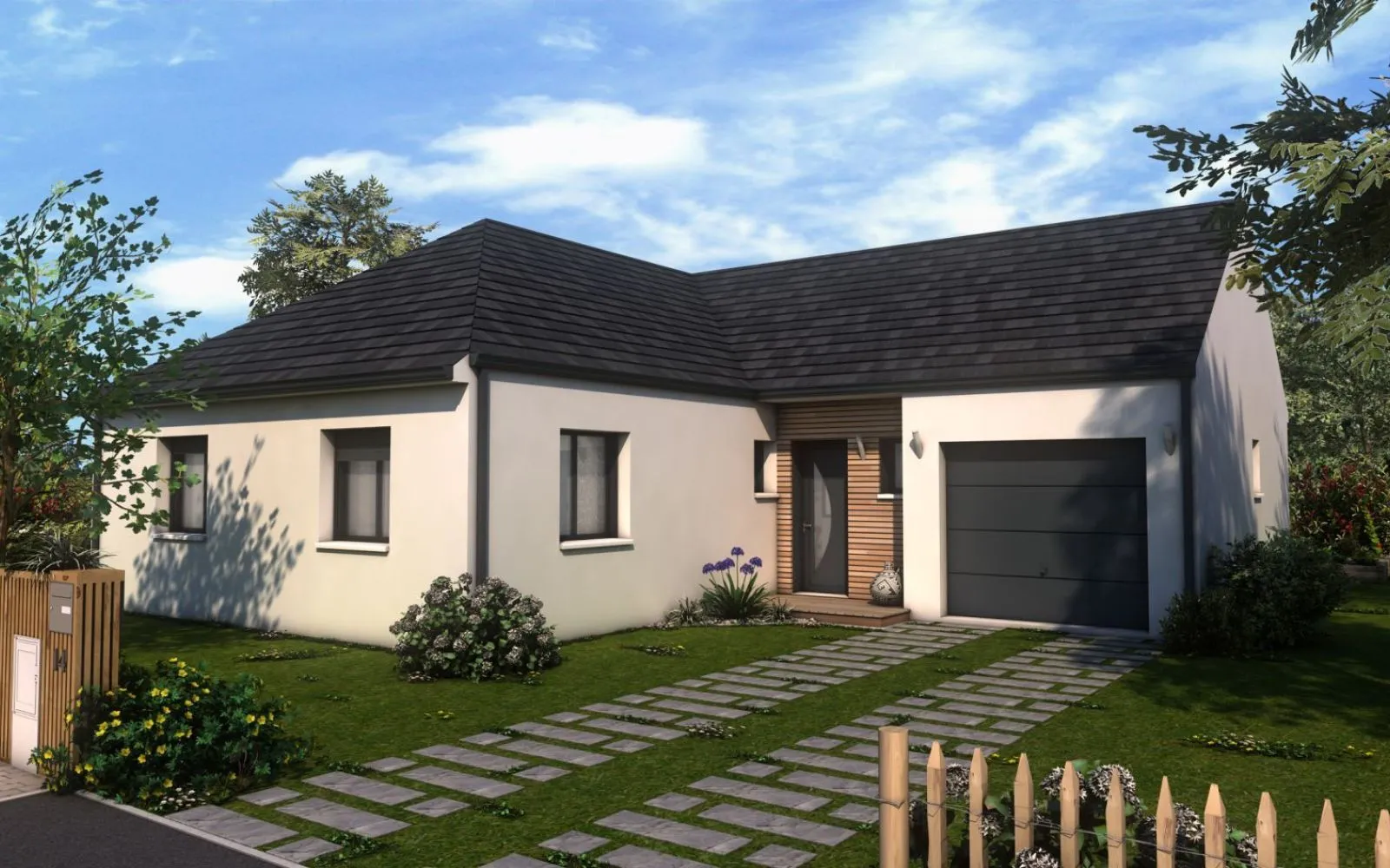 Devenez propriétaire grâce au Contrat PASS' !
Êtes-vous éligible ? Contactez-nous au 06 08 18 01 38.
Maison 100.42 m² avec terrain à BU (28) à Bû — photo 1