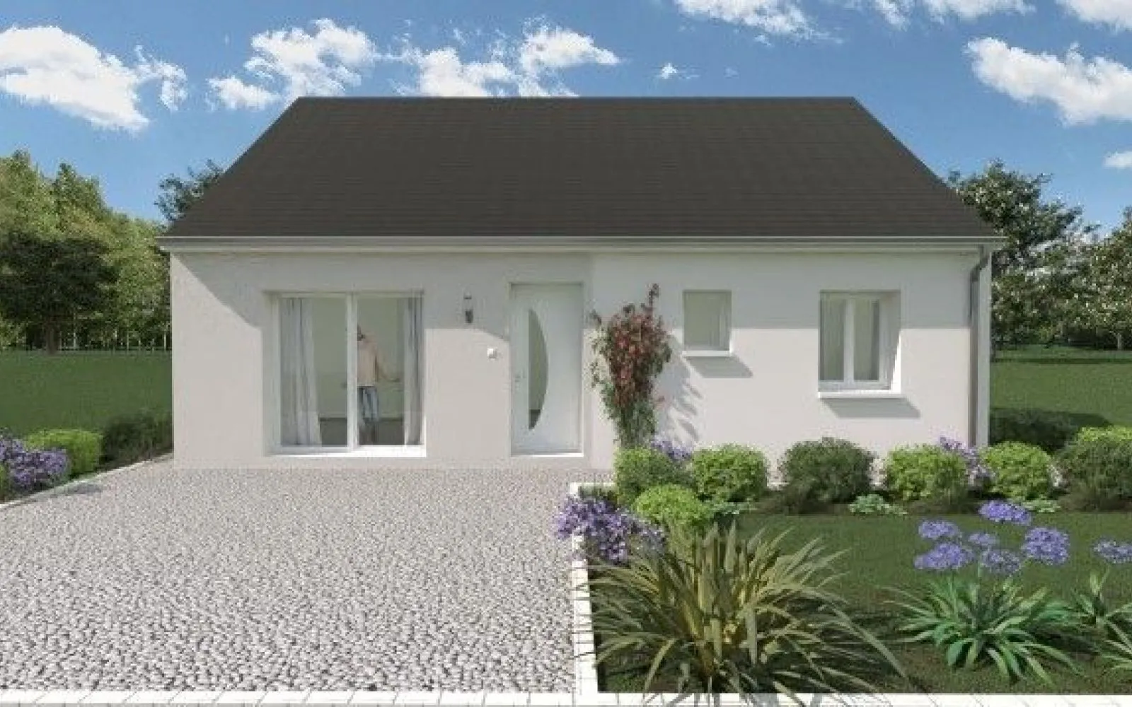 Devenez propriétaire grâce au Contrat PASS' !
Êtes-vous éligible ? Contactez-nous au 06 08 18 01 38.
Maison 70.15 m² avec terrain à BU (28) à Bû — photo 1