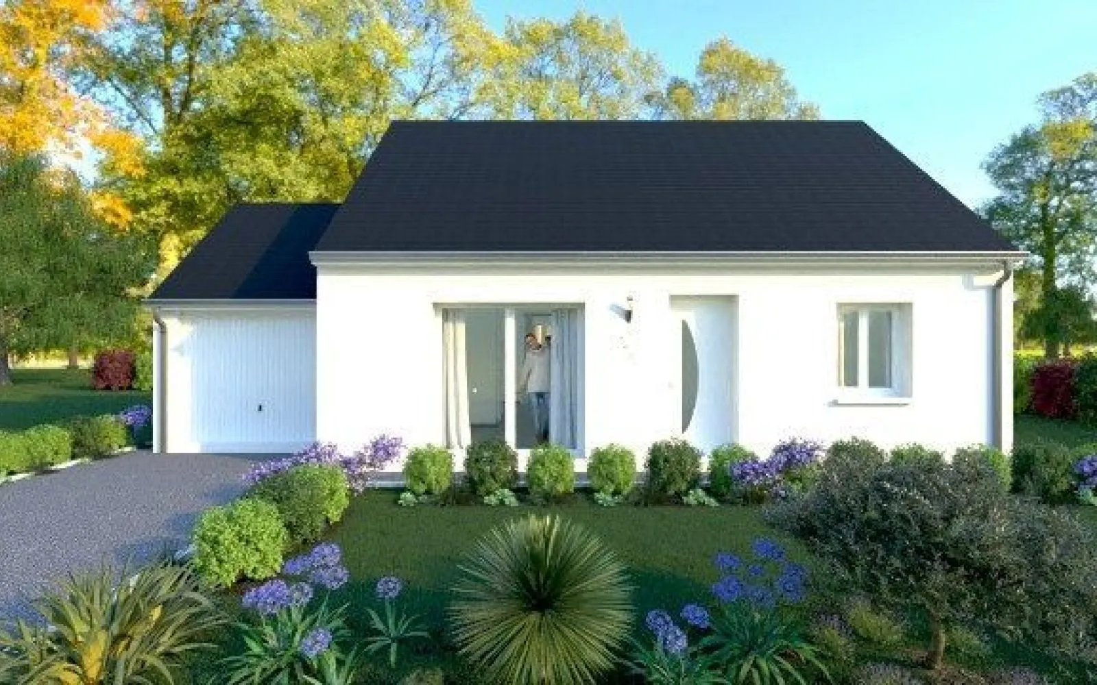 Devenez propriétaire grâce au Contrat PASS' !
Êtes-vous éligible ? Contactez-nous au 06 08 18 01 38.
Maison 62.85 m² avec terrain à BU (28) à Bû — photo 1