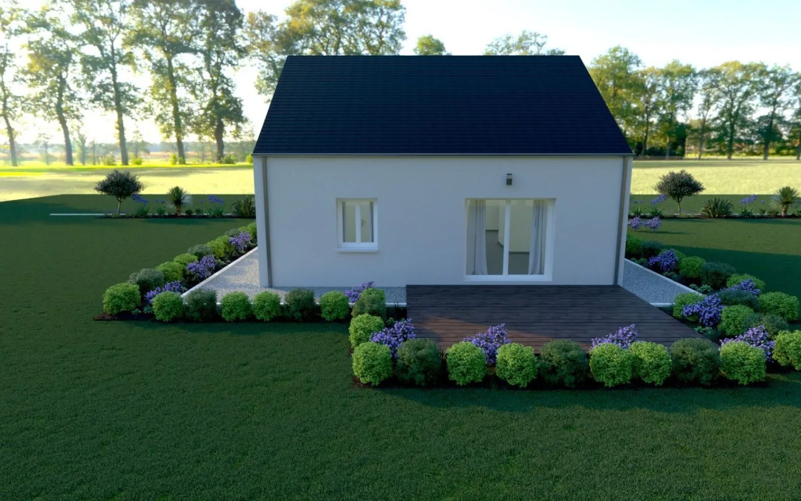 Devenez propriétaire grâce au Contrat PASS' !
Êtes-vous éligible ? Contactez-nous au 06 08 18 01 38.
Maison 62.73 m² avec terrain à GAMBAIS (78) à Gambais — photo 3