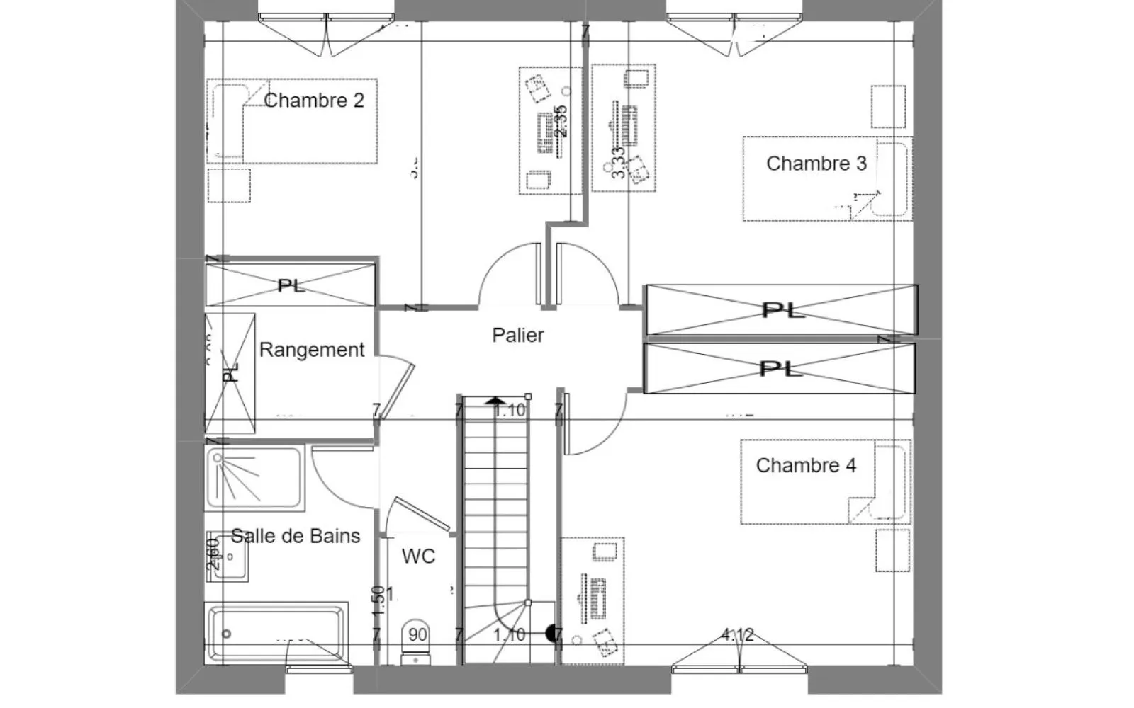 Devenez propriétaire grâce au Contrat PASS' !
Êtes-vous éligible ? Contactez-nous au 06 08 18 01 38.
Maison 121.4 m² avec terrain à BU (28) à Bû — photo 4