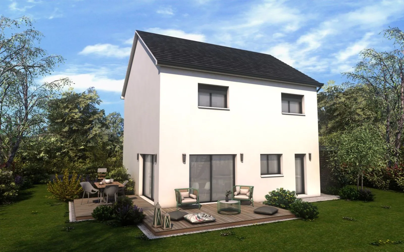 Devenez propriétaire grâce au Contrat PASS' !
Êtes-vous éligible ? Contactez-nous au 06 08 18 01 38.
Maison 121.4 m² avec terrain à BU (28) à Bû — photo 2