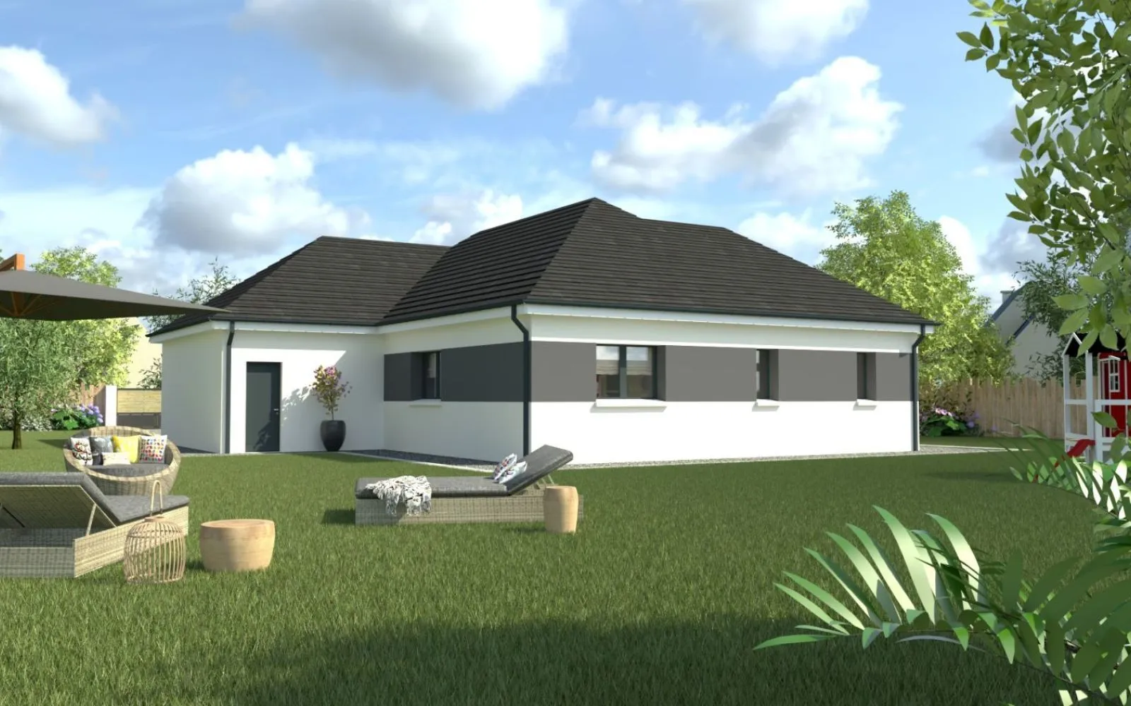 Projet de construction d'une maison 99.12 m² avec terrain à LA FERTE-ALAIS (91) à La Ferté-Alais — photo 2