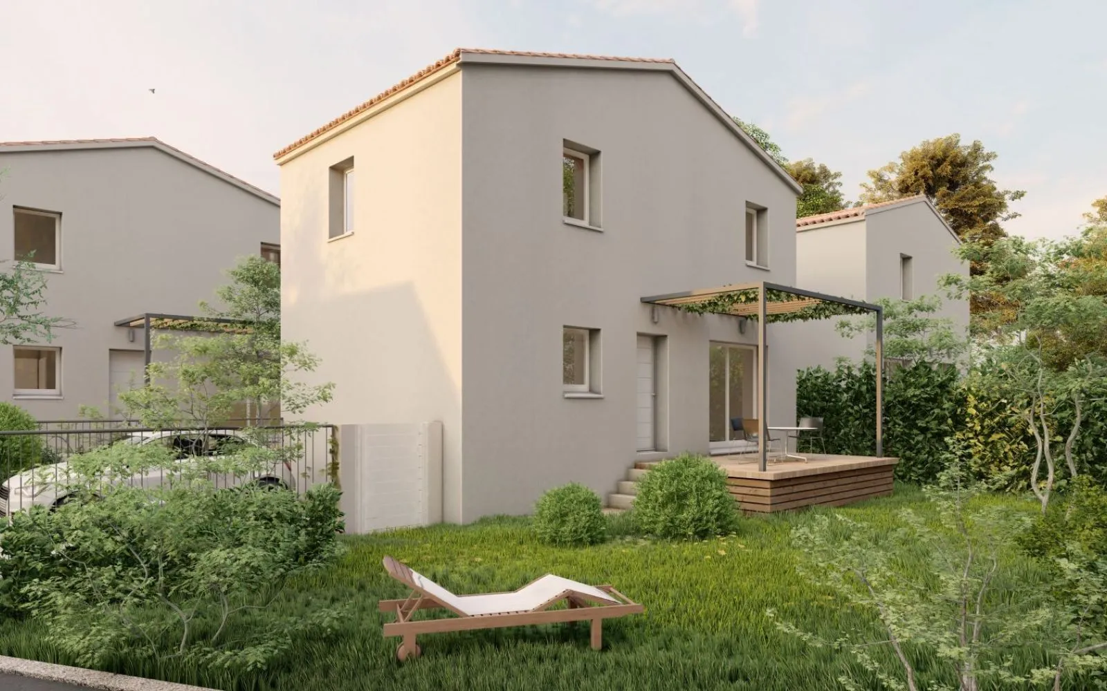 Projet de construction d'une maison 84 m² avec terrain à QUARANTE (34) à Quarante — photo 1