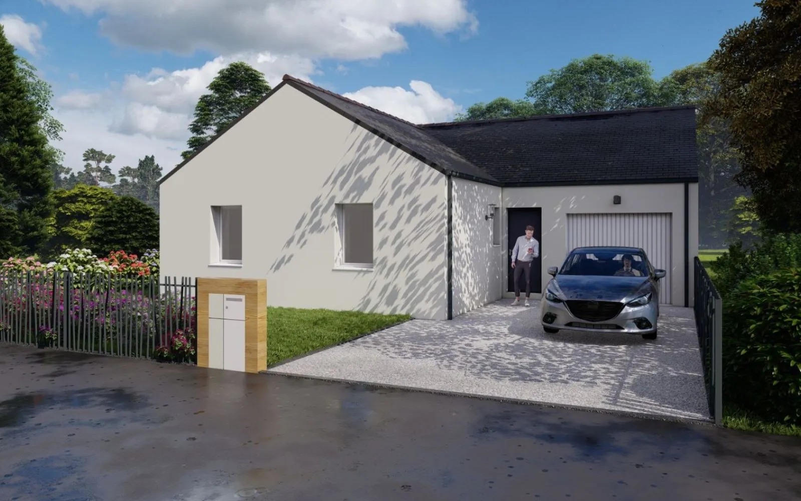 Projet de construction d'une maison 80 m² avec terrain à PLESSE (44) à Plessé — photo 1