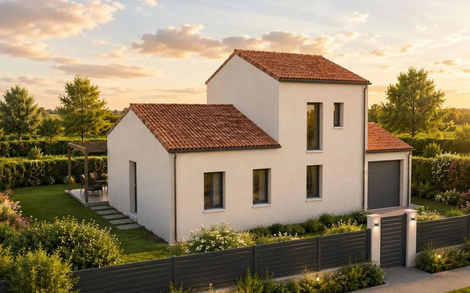Projet de construction d'une maison 110 m² avec terrain à CHAPELLE-VIVIERS (86) à Chapelle-Viviers — photo 1