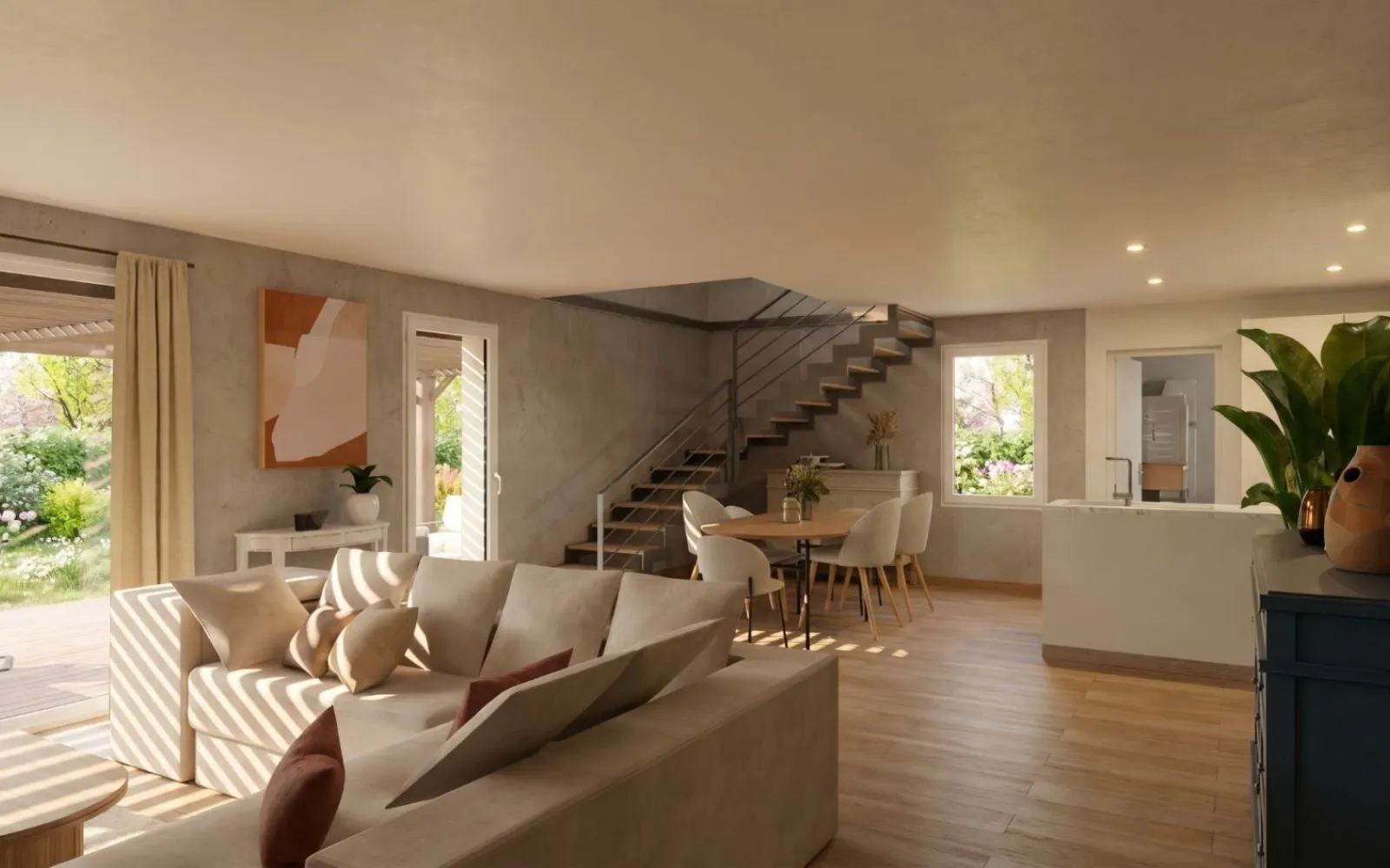 Projet de construction d'une maison 110 m² avec terrain à CHAPELLE-VIVIERS (86) à Chapelle-Viviers — photo 3