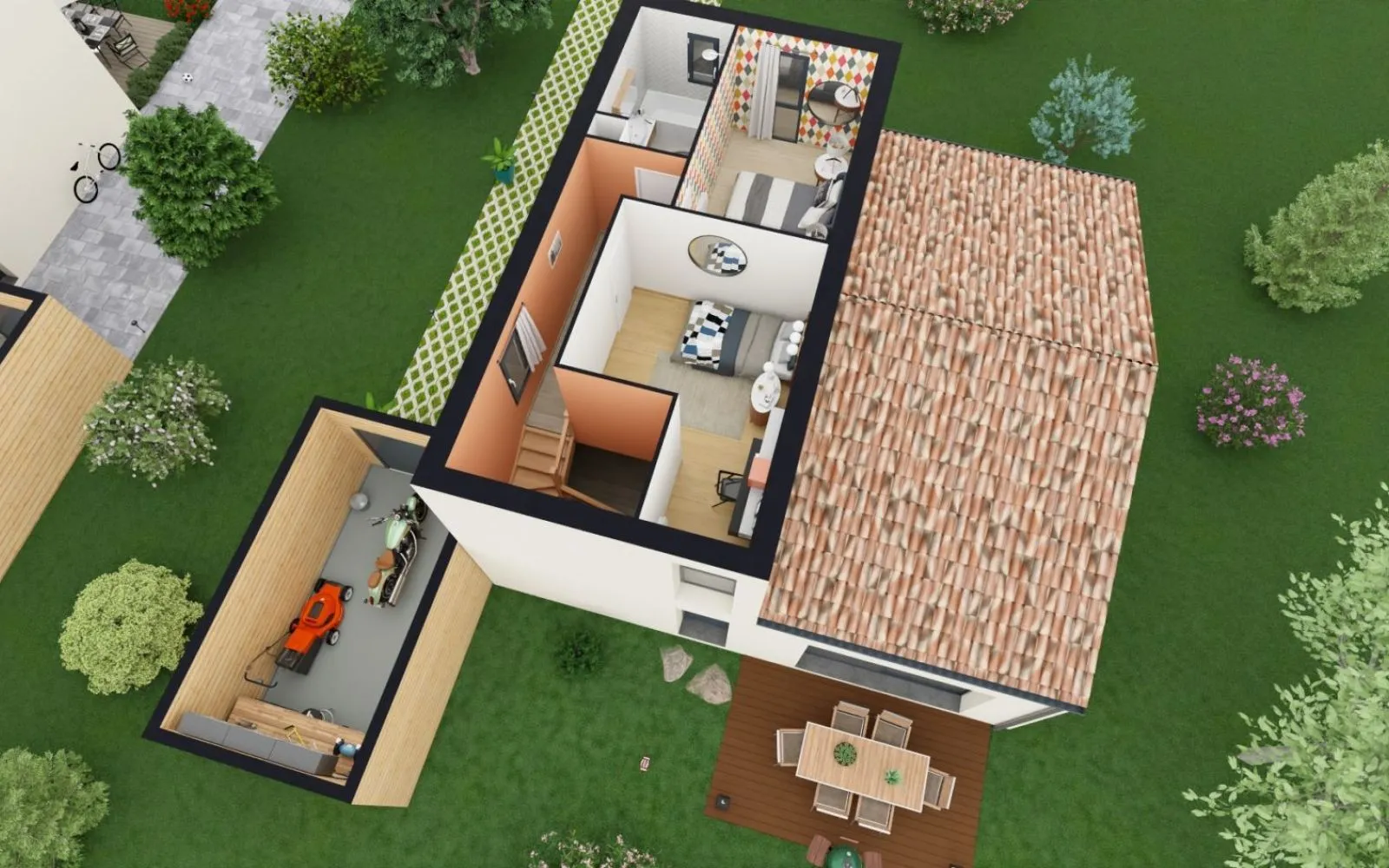 Projet de construction d'une maison 110 m² avec terrain à CHAPELLE-VIVIERS (86) à Chapelle-Viviers — photo 5