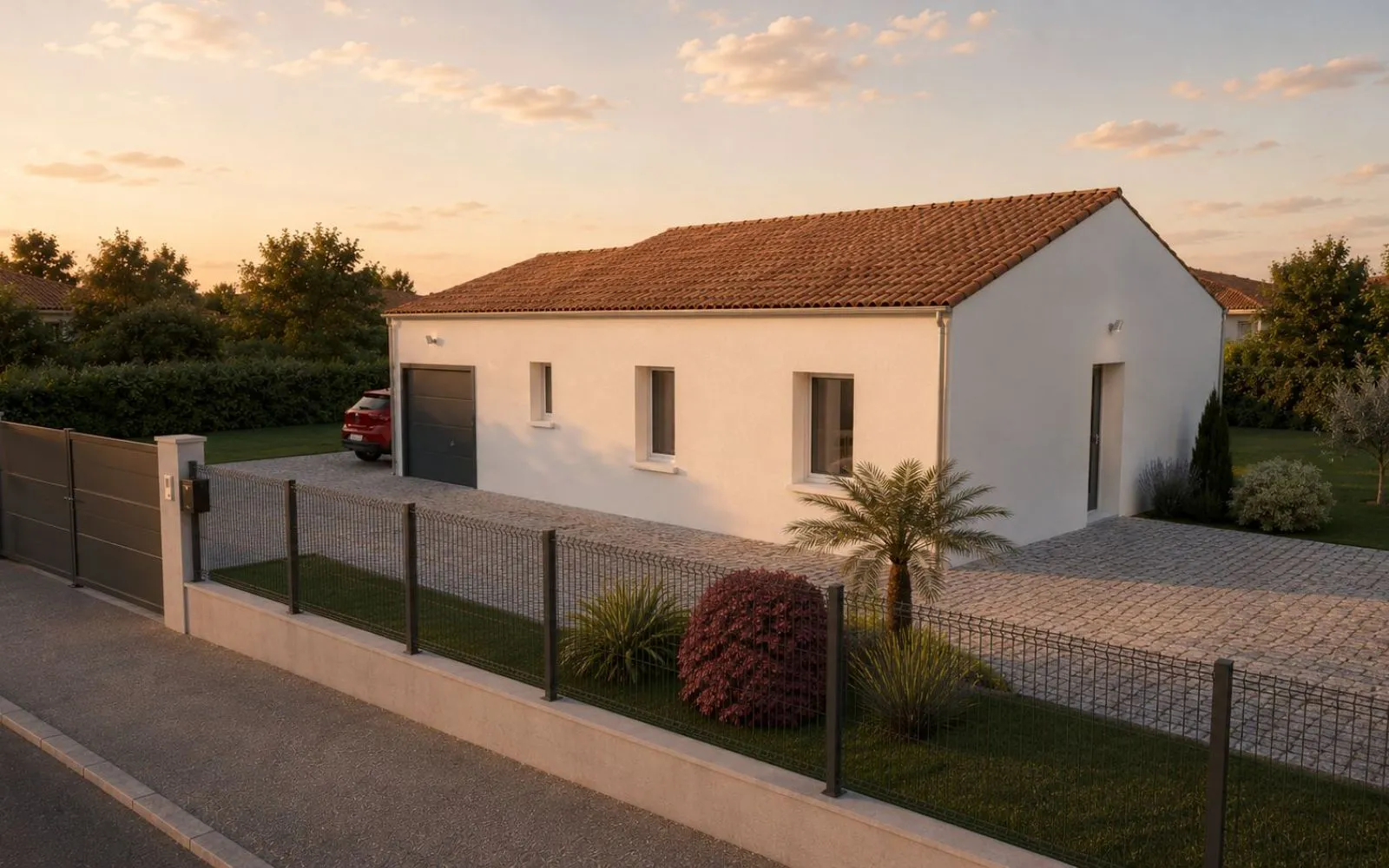 Projet de construction d'une maison 90 m² avec terrain à SAVIGNY-LEVESCAULT (86) à Savigny-Lévescault — photo 1