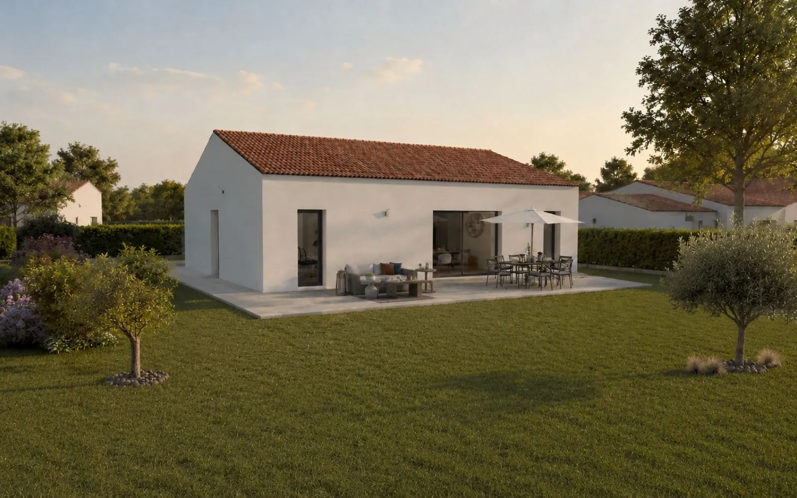 Projet de construction d'une maison 95 m² avec terrain à SAINT-JULIEN-L'ARS (86) à Saint-Julien-l'Ars — photo 2