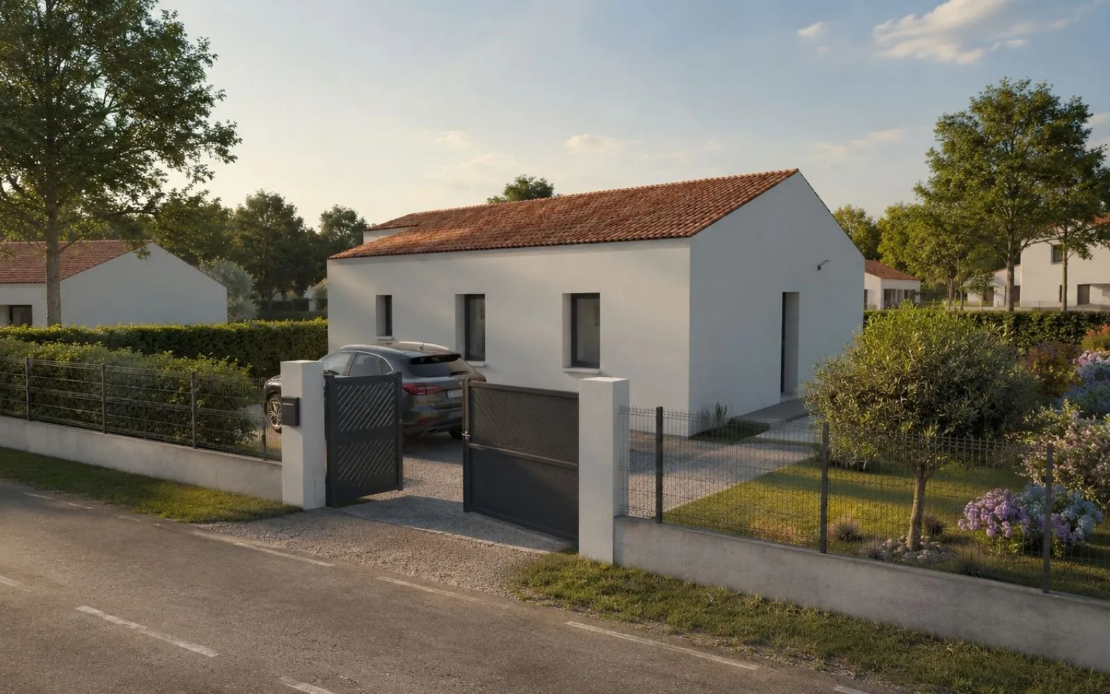 Projet de construction d'une maison 95 m² avec terrain à SAINT-JULIEN-L'ARS (86) à Saint-Julien-l'Ars — photo 1