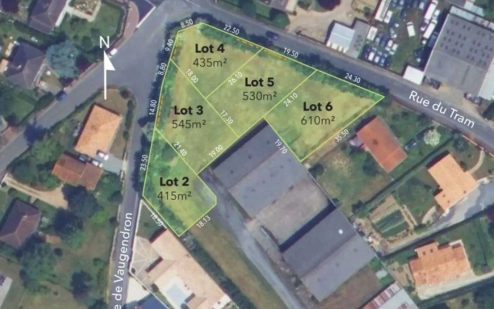 Terrain de 610 m² à VOUILLE à Vouillé — photo 1