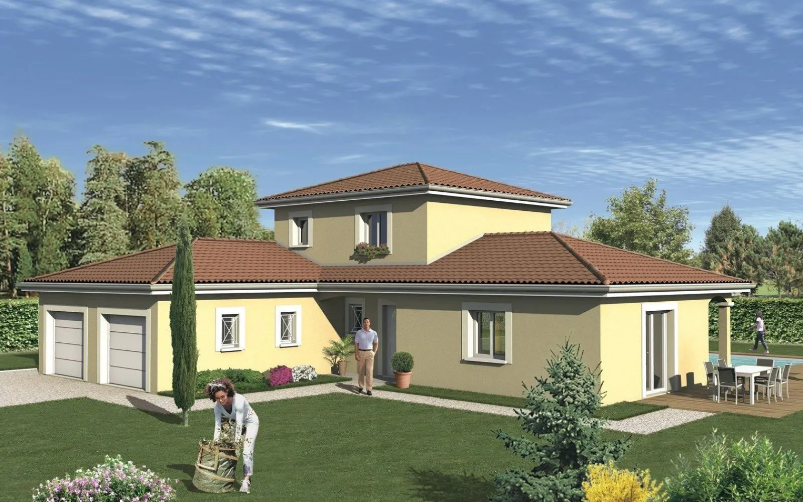 Maison 115 m² avec terrain à CREMIEU (38) à Crémieu — photo 1