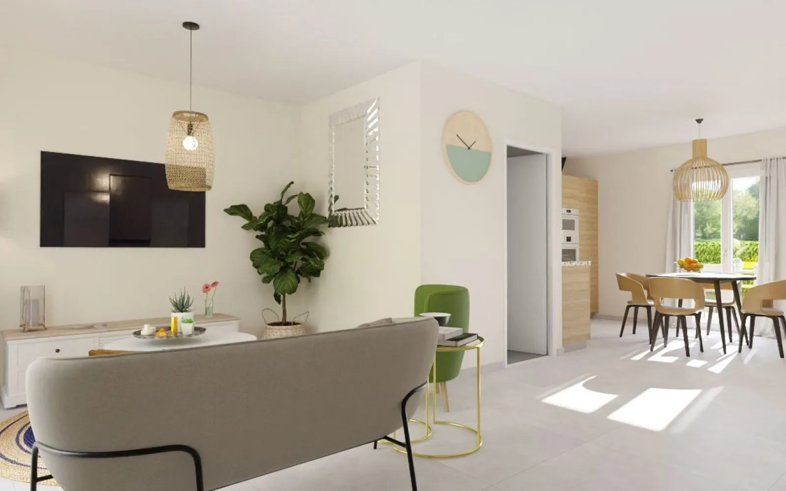 Projet de construction d'une maison 88 m² avec terrain à HEDE (35) à Hédé-Bazouges — photo 7