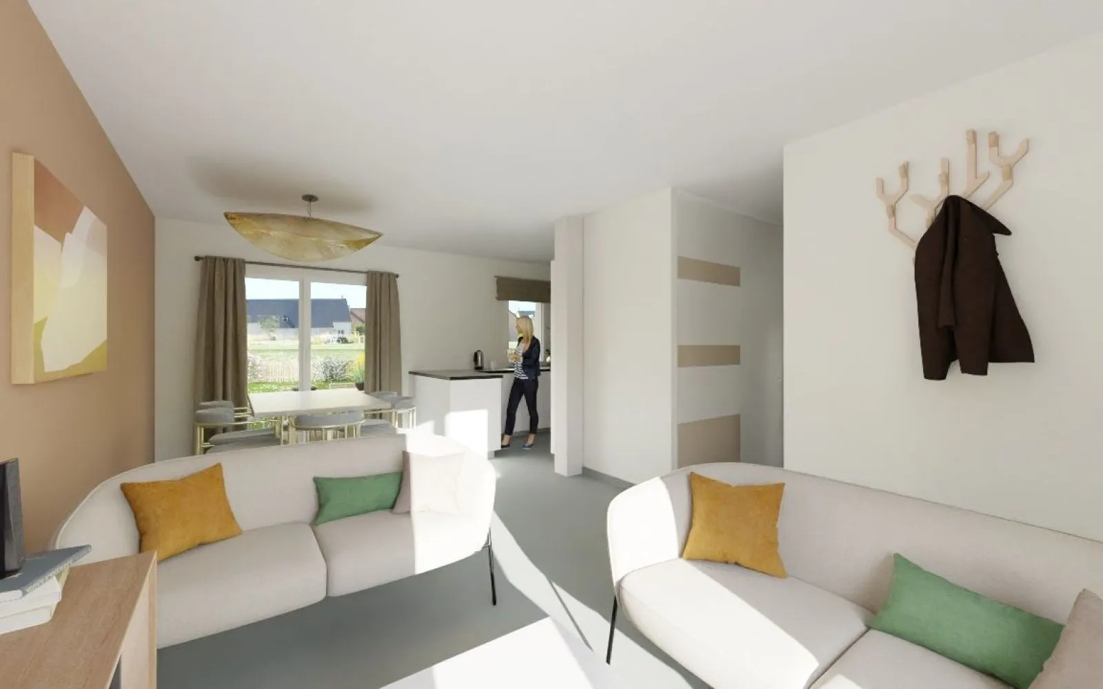 Projet de construction d'une maison 60 m² avec terrain à LE VIVIER-SUR-MER (35) à Le Vivier-sur-Mer — photo 3