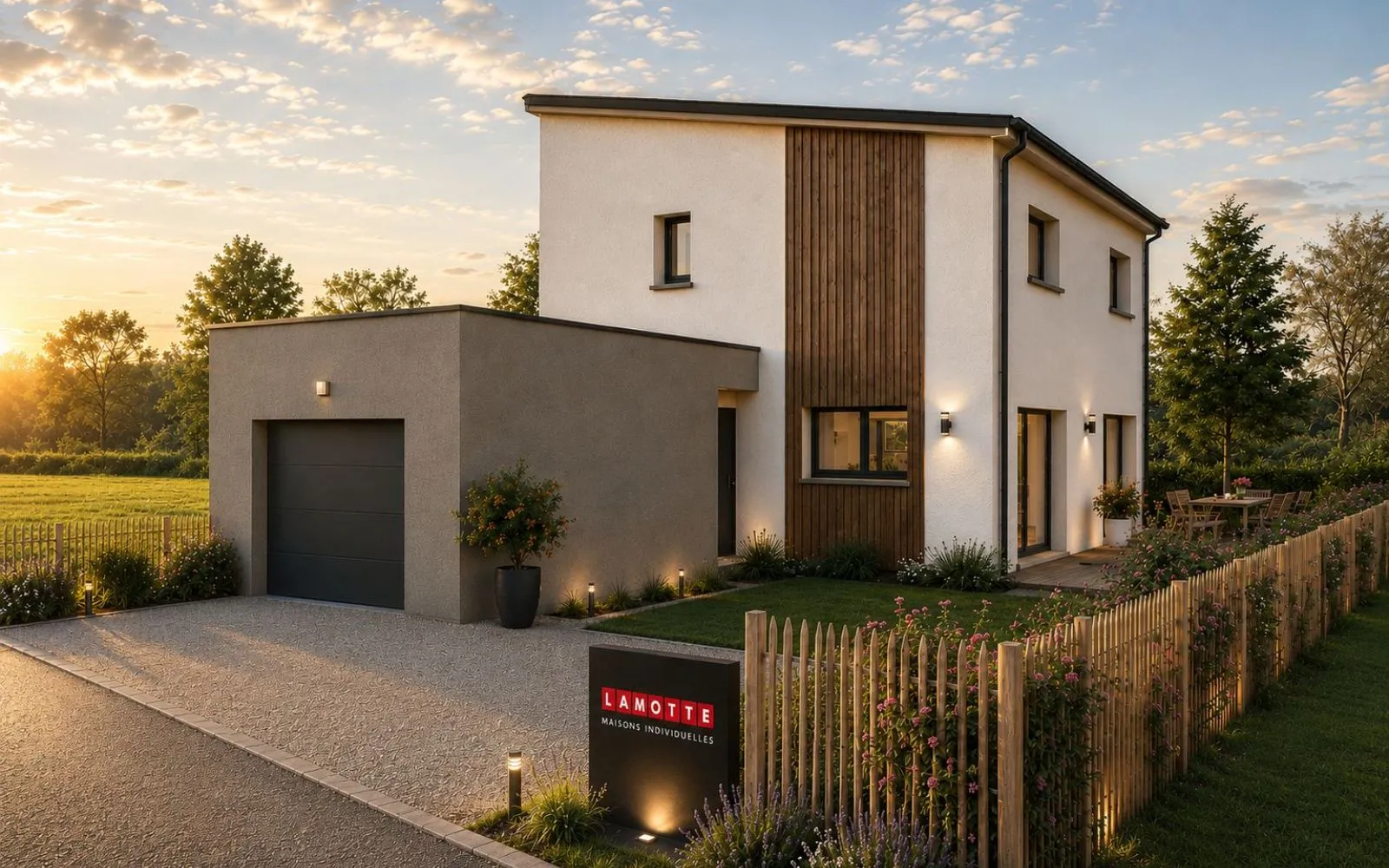 Projet de construction d'une maison 104 m² avec terrain à LAMBALLE (22) à Lamballe — photo 1