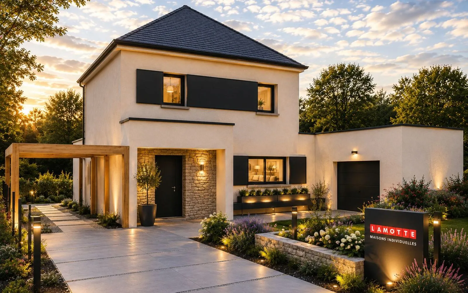 Projet de construction d'une maison 111 m² avec terrain à GRACES (22) à Grâces — photo 1