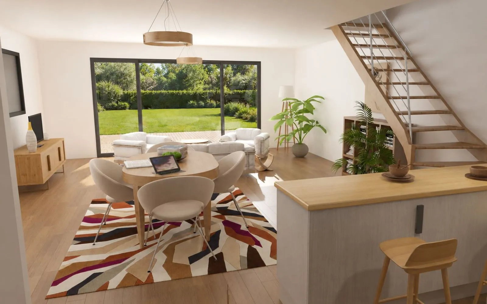 Projet de construction d'une maison 135 m² avec terrain à MONTERBLANC (56) à Monterblanc — photo 3