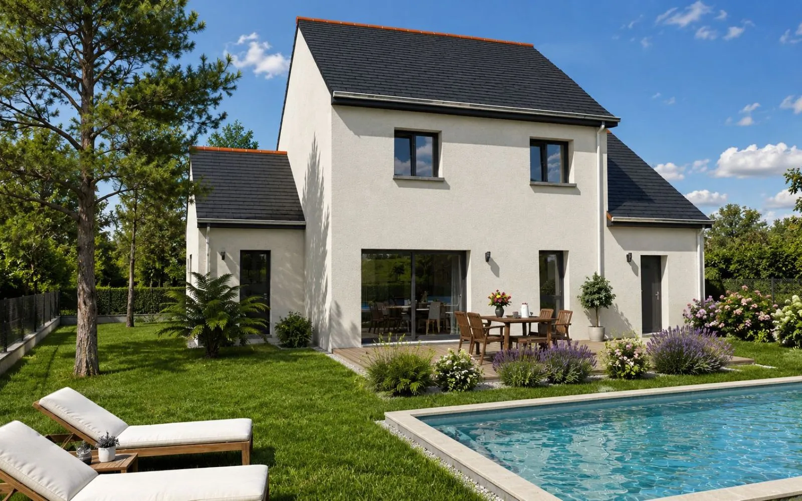Projet de construction d'une maison 112 m² avec terrain à LOCQUELTAS (56) à Locqueltas — photo 2
