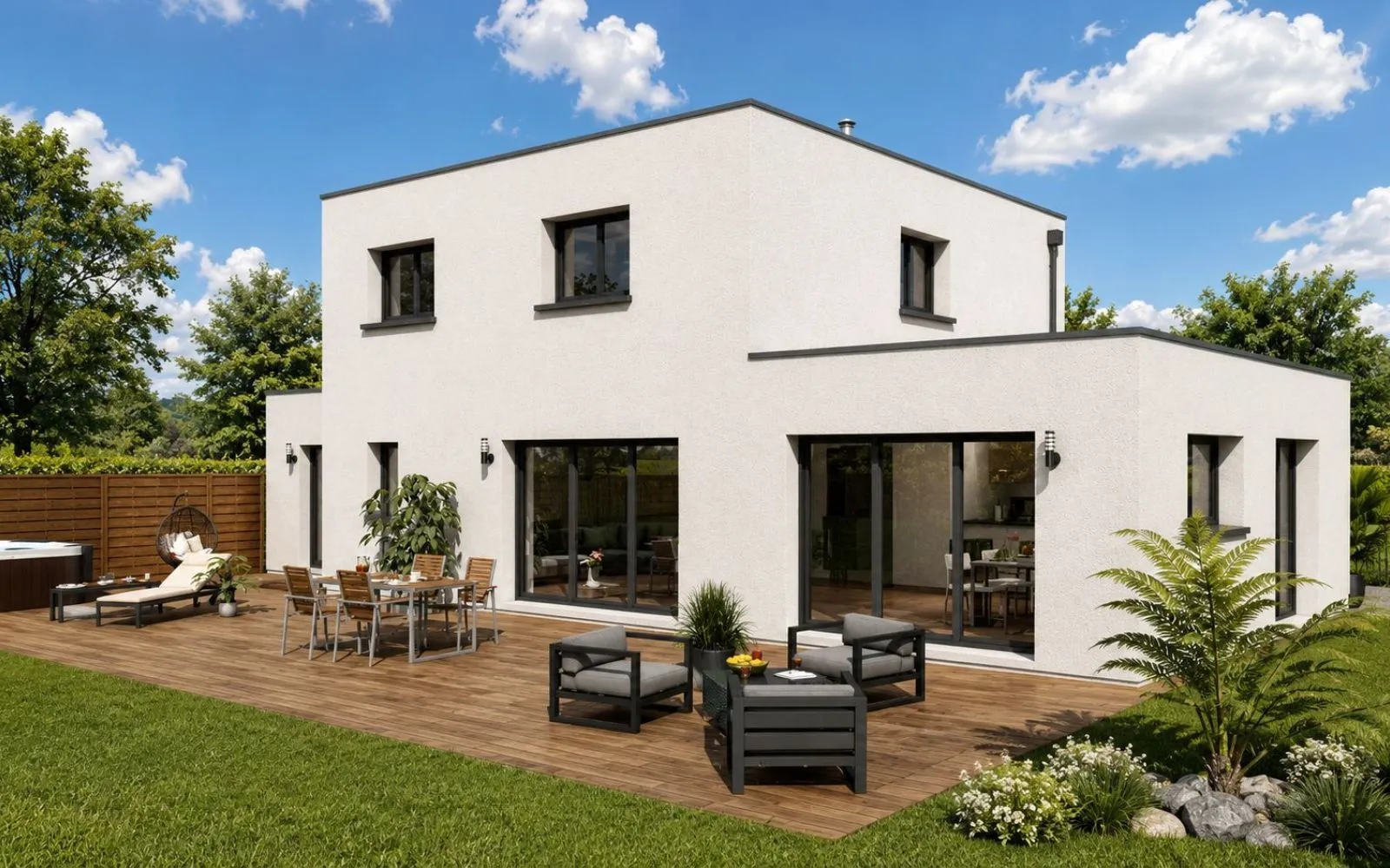 Projet de construction d'une maison 170 m² avec terrain à MOREAC (56) à Moréac — photo 2