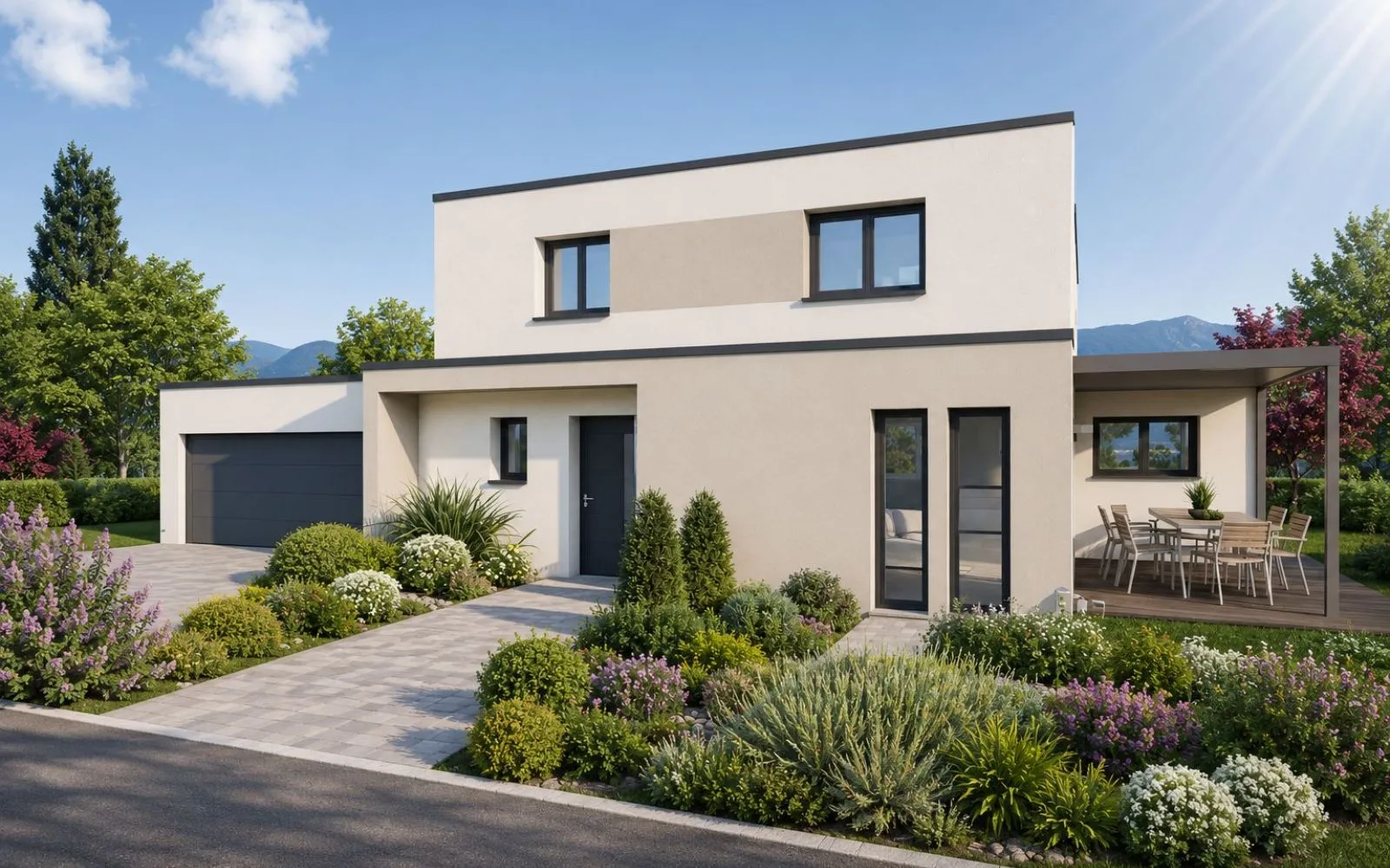 Projet de construction d'une maison 123 m² avec terrain à CERNAY (68) à Cernay — photo 1