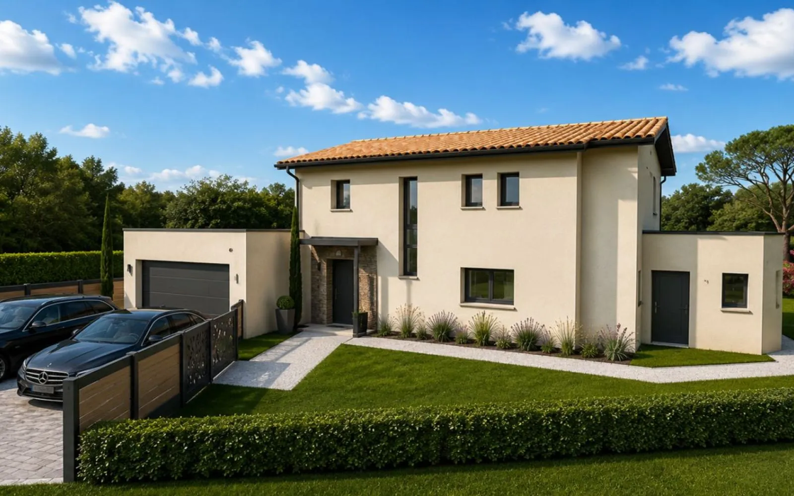 Projet de construction d'une maison 165 m² avec terrain à LISSIEU (69) à Lissieu — photo 4