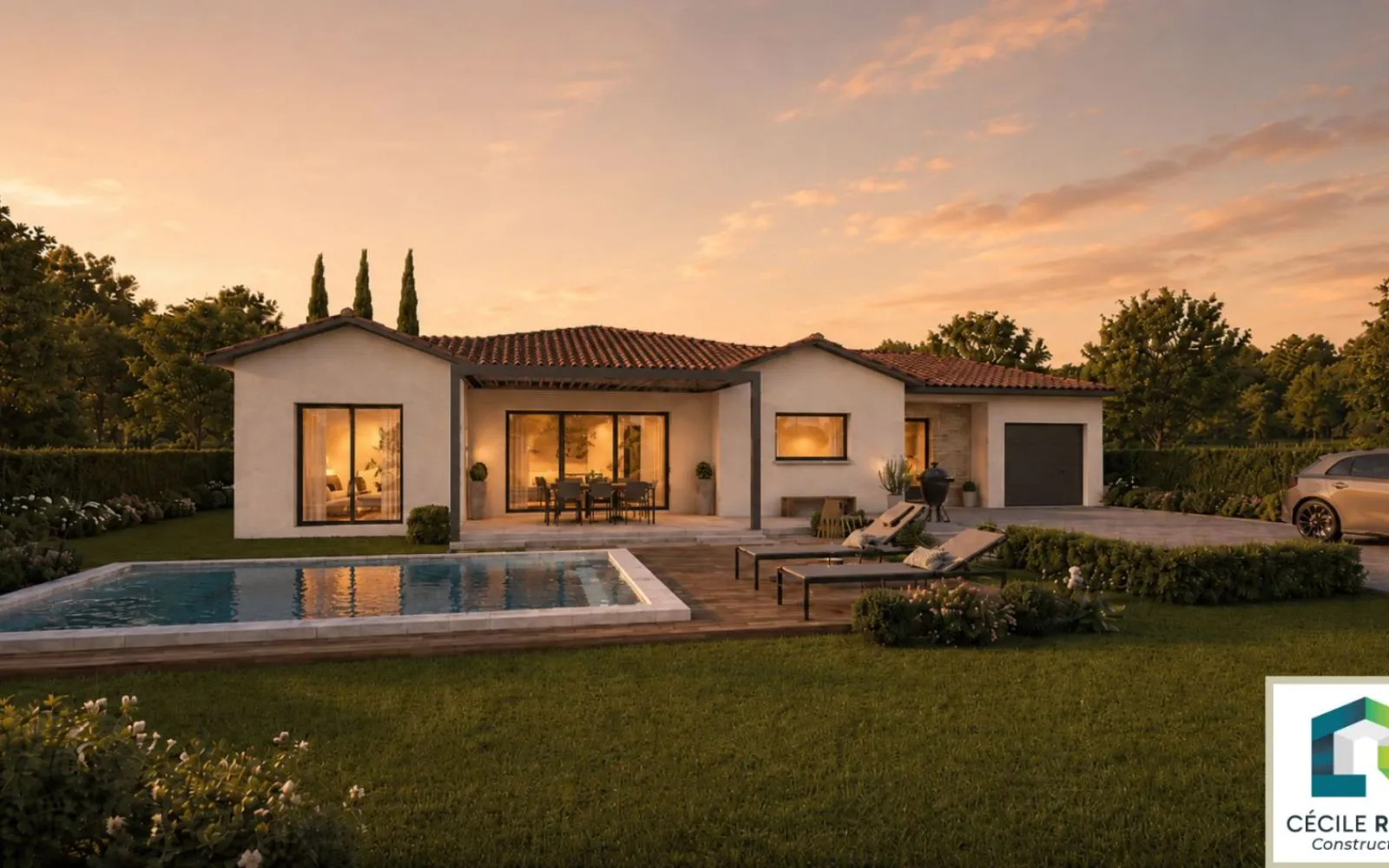 Projet de construction d'une maison 115 m² avec terrain à GARNERANS (01) à Garnerans — photo 1