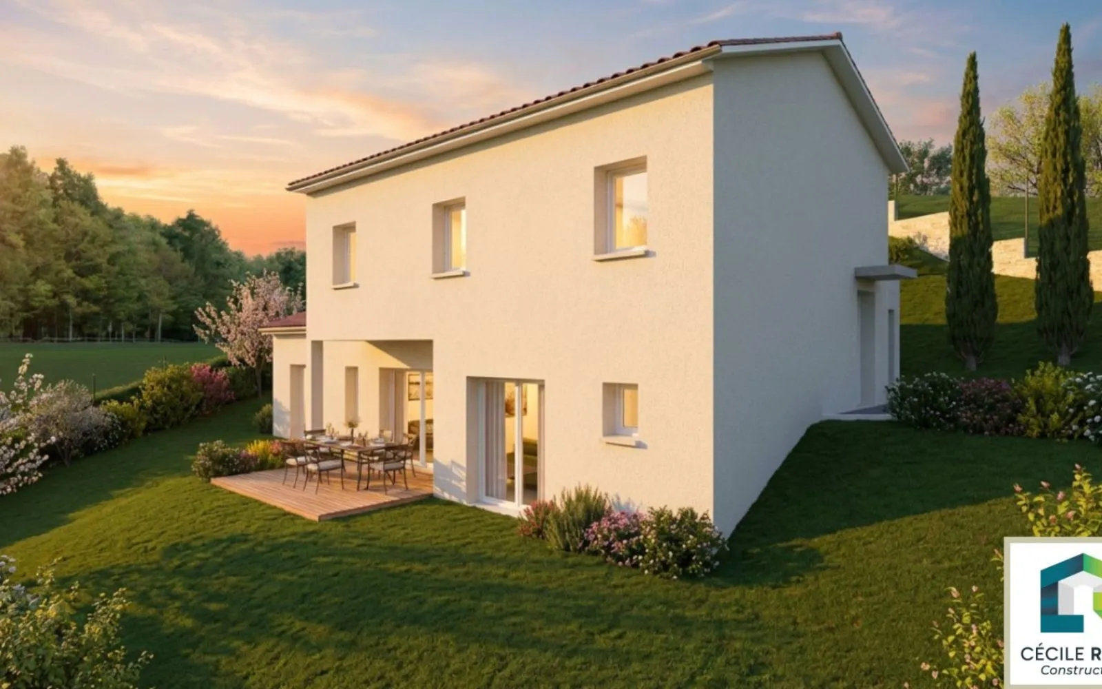 Projet de construction d'une maison 110 m² avec terrain à SAINT-GEORGES-DE-RENEINS (69) à Saint-Georges-de-Reneins — photo 2