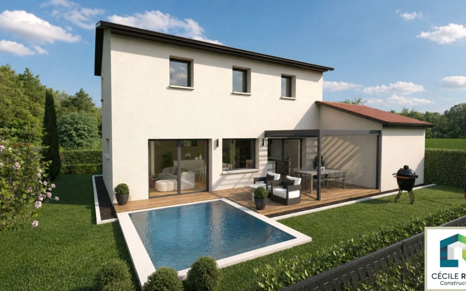 Projet de construction d'une maison 103 m² avec terrain à RIORGES (42) à Riorges — photo 1