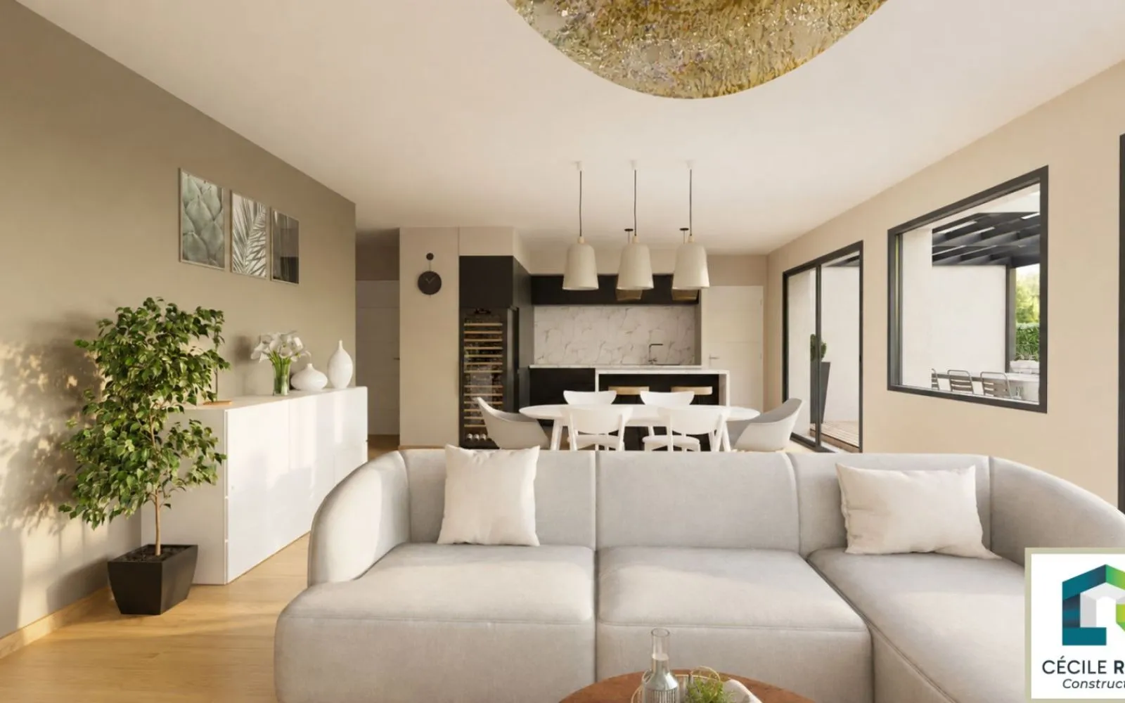 Projet de construction d'une maison 103 m² avec terrain à RIORGES (42) à Riorges — photo 3