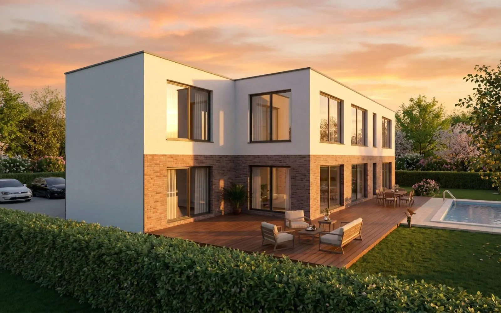 Projet de construction d'une maison 160 m² avec terrain à MEZY-SUR-SEINE (78) à Mézy-sur-Seine — photo 1