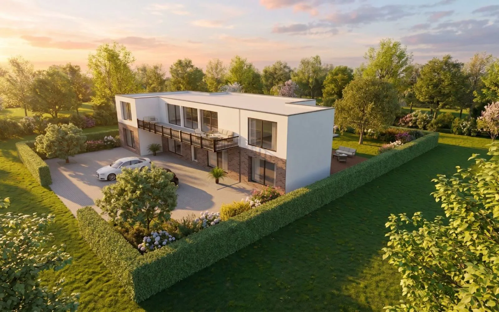 Projet de construction d'une maison 140 m² avec terrain à MEZY-SUR-SEINE (78) à Mézy-sur-Seine — photo 1