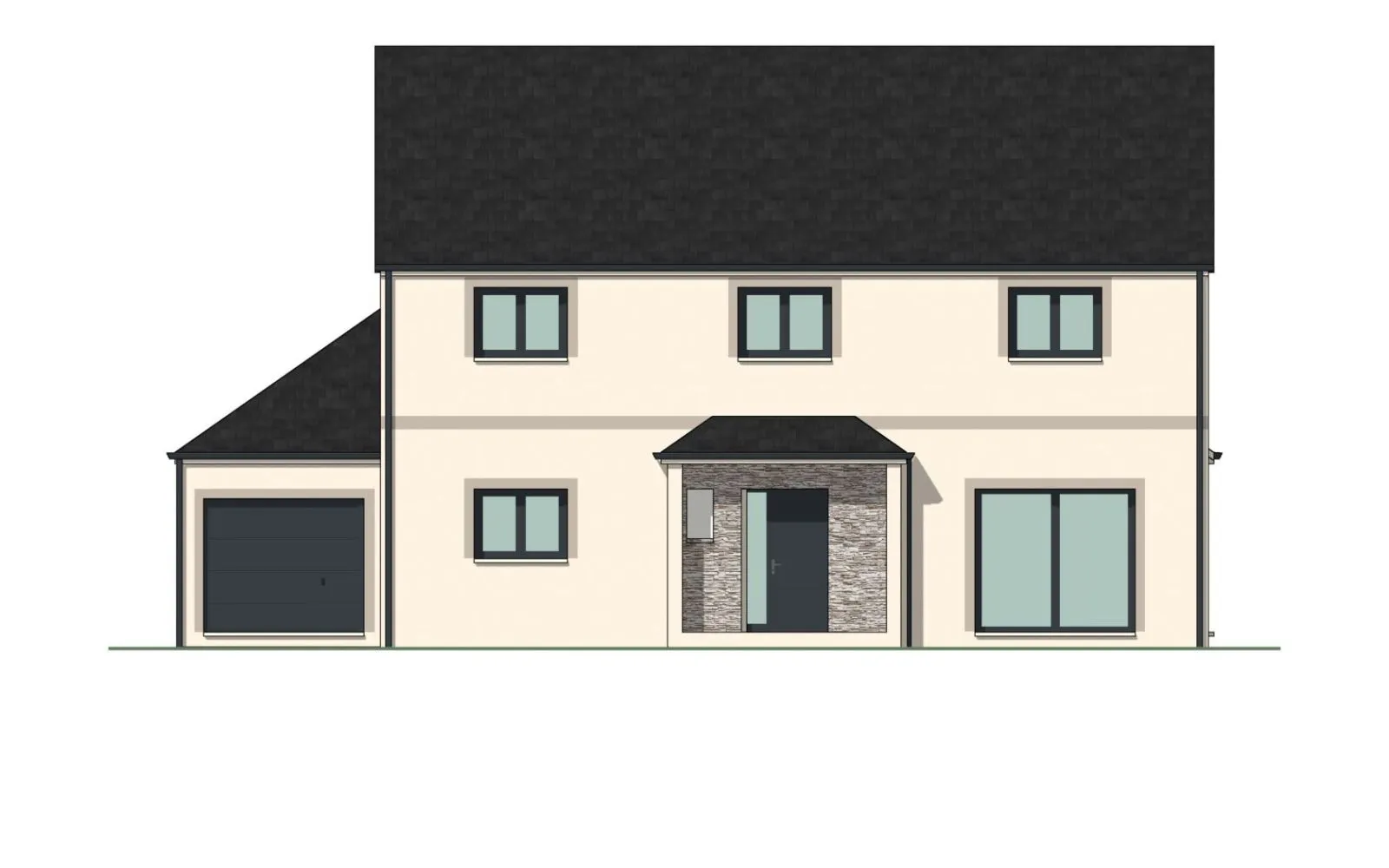 Projet de construction d'une maison de 190 m² avec terrain à CLAMART (92) à Clamart — photo 1