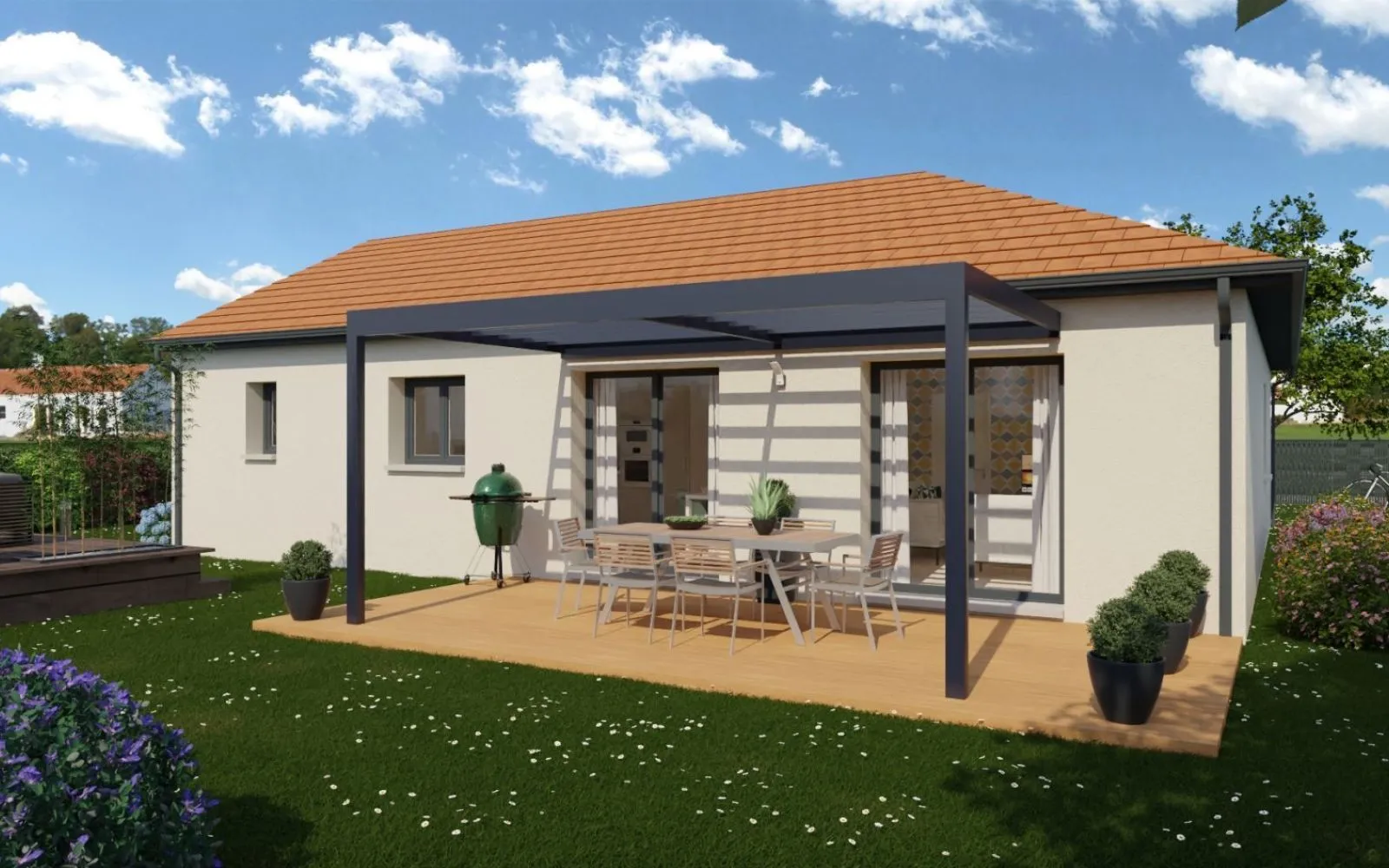 Projet de construction d'une maison 96 m² avec terrain à MAGNY-COURS (58) à Magny-Cours — photo 2