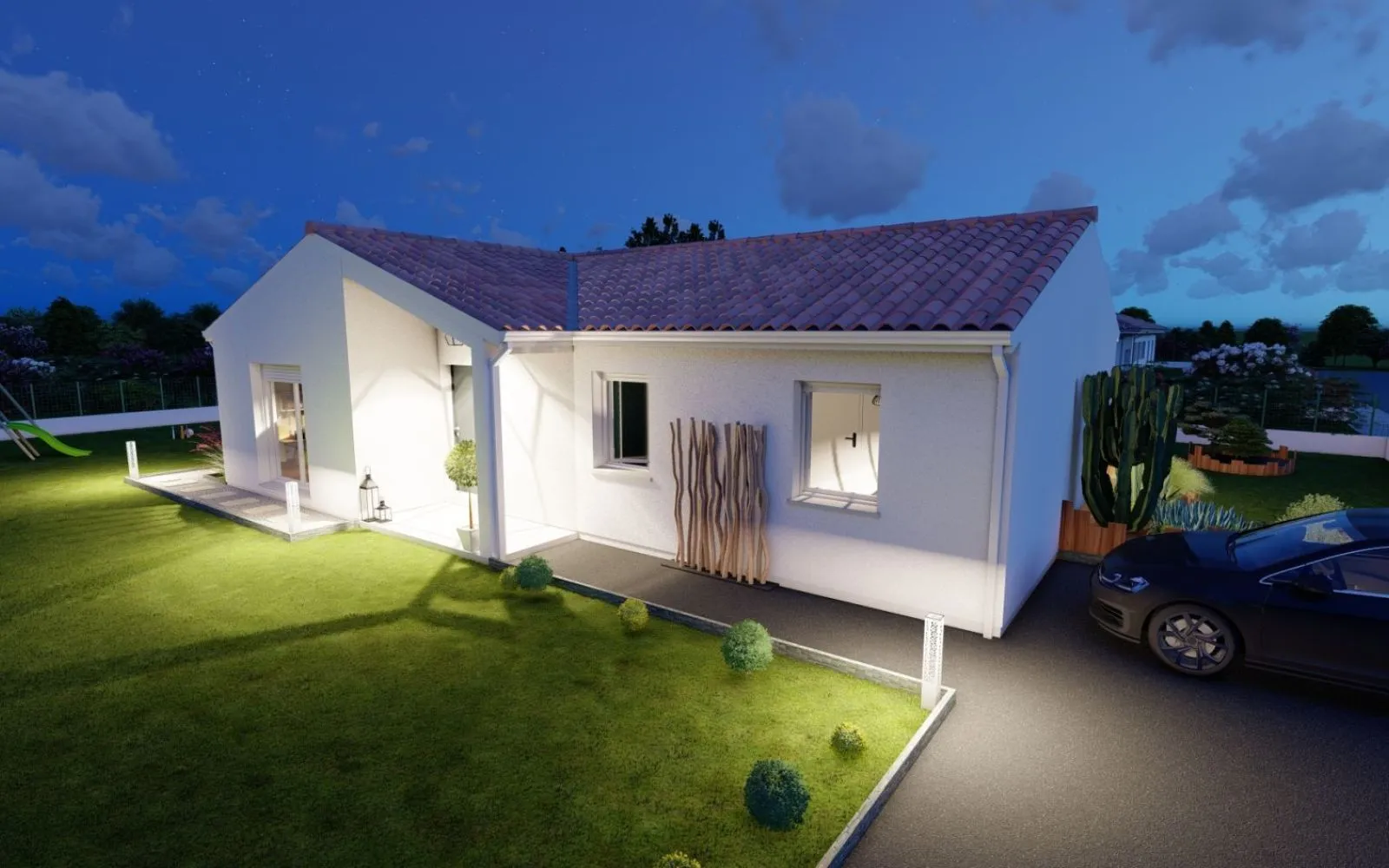 Projet de construction d'une maison 94.64 m² avec terrain à CAUSE-DE-CLERANS (24) à Cause-de-Clérans — photo 4