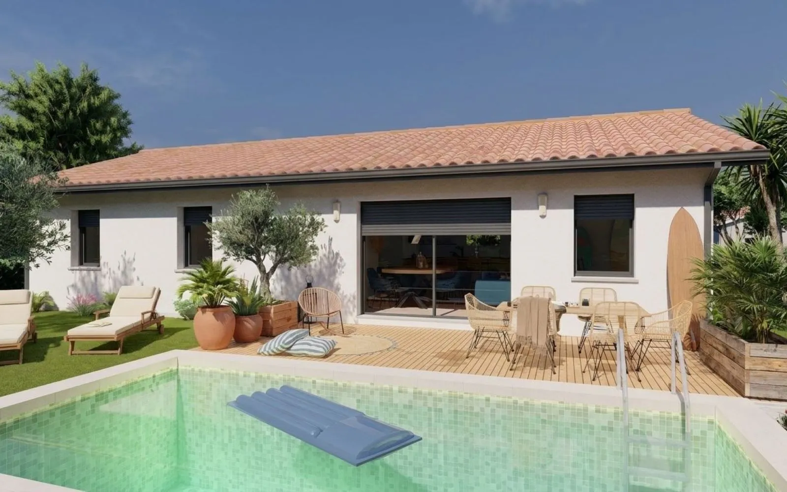 Projet de construction d'une maison 100 m² avec terrain à SAINT-VICTURNIEN (87) à Saint-Victurnien — photo 1