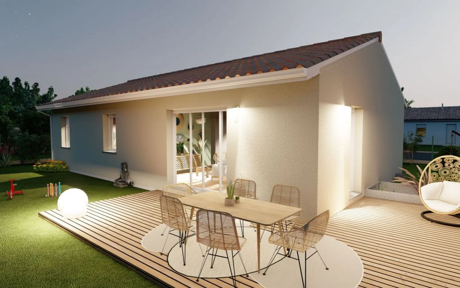 Projet de construction d'une maison 90.01 m² avec terrain à SEREILHAC (87) à Séreilhac — photo 6
