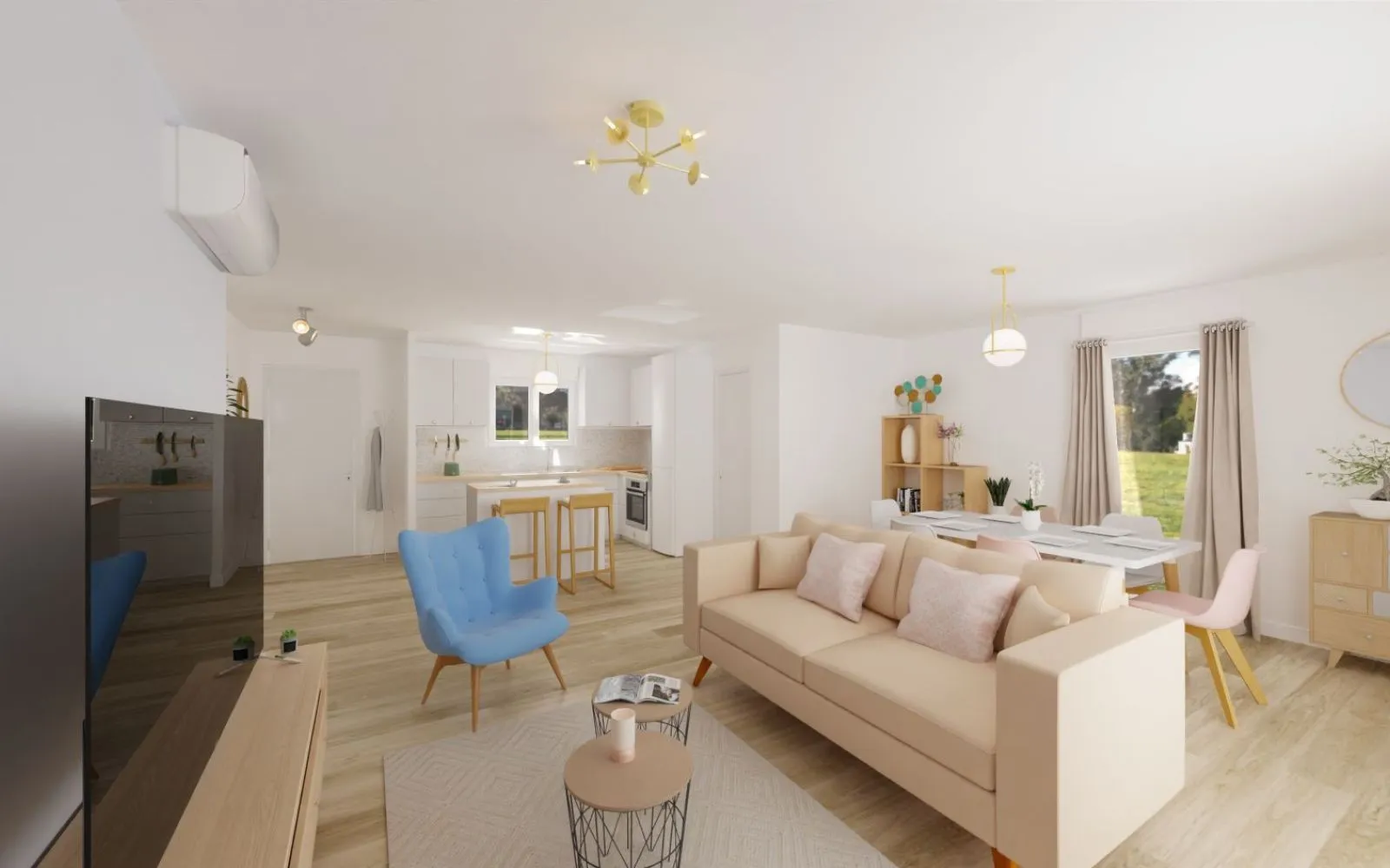 Projet de construction d'une maison 90.01 m² avec terrain à SEREILHAC (87) à Séreilhac — photo 7