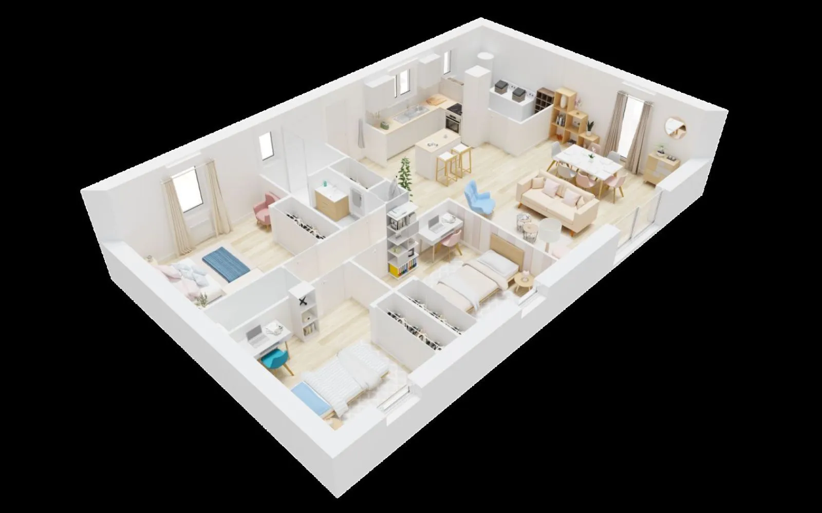 Projet de construction d'une maison 90.01 m² avec terrain à SEREILHAC (87) à Séreilhac — photo 15