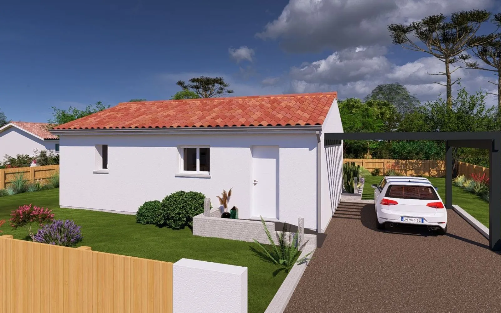 Léognan Centre ville - Maison neuve avec terrain à partir de 213 000 € seulement à Léognan — photo 1