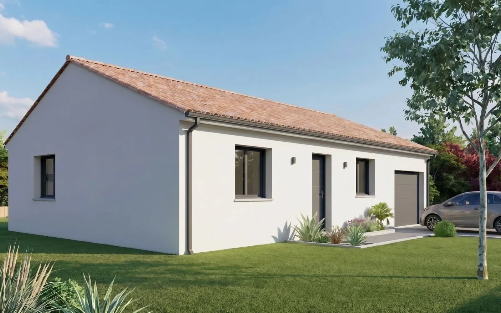 Projet de construction d'une maison 75 m² avec terrain à SAINT-PRIEST-SOUS-AIXE (87) à Saint-Priest-sous-Aixe — photo 1