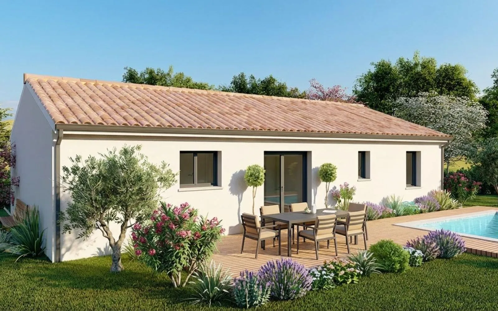 Projet de construction d'une maison 84 m² avec terrain à PEYRILHAC (87) à Peyrilhac — photo 1