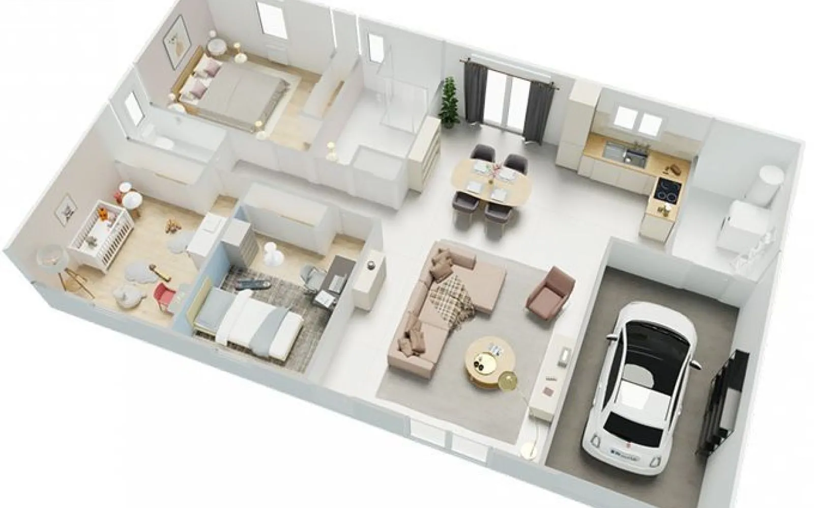 Projet de construction d'une maison 84 m² avec terrain à PEYRILHAC (87) à Peyrilhac — photo 5