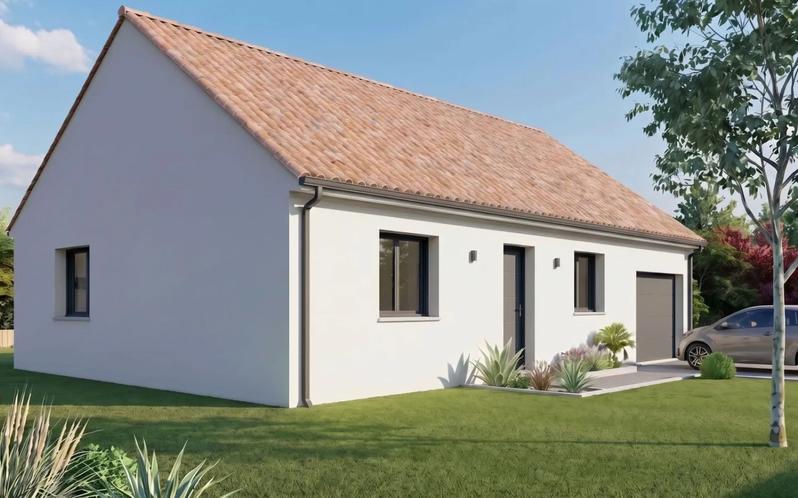 Projet de construction d'une maison 75 m² avec terrain à AJAIN (23) à Ajain — photo 1