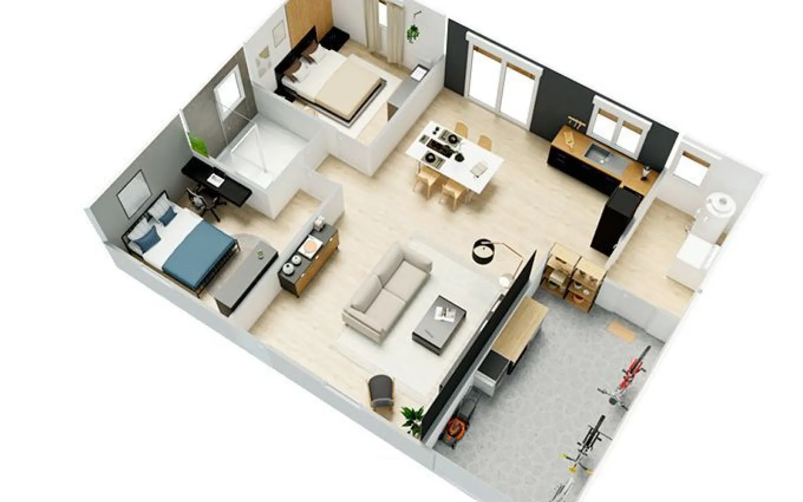 Projet de construction d'une maison 75 m² avec terrain à AJAIN (23) à Ajain — photo 5